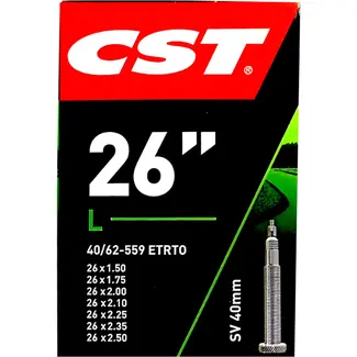 CST Binnenband 26 inch 1,75-2,50 met Frans ventiel 40 mm voor fietsbanden 559