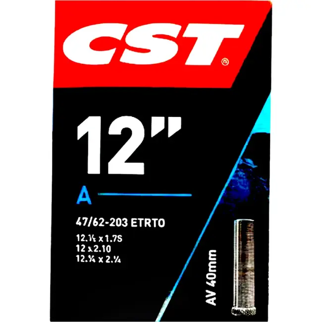 CST Binnenband 12 inch 12 x 1.75-2.10 met autoventiel 40 mm voor kinderfiets