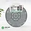 Benson Ronde gootsteenmat - PVC - Beschermend - Grijs - Ø 28 cm