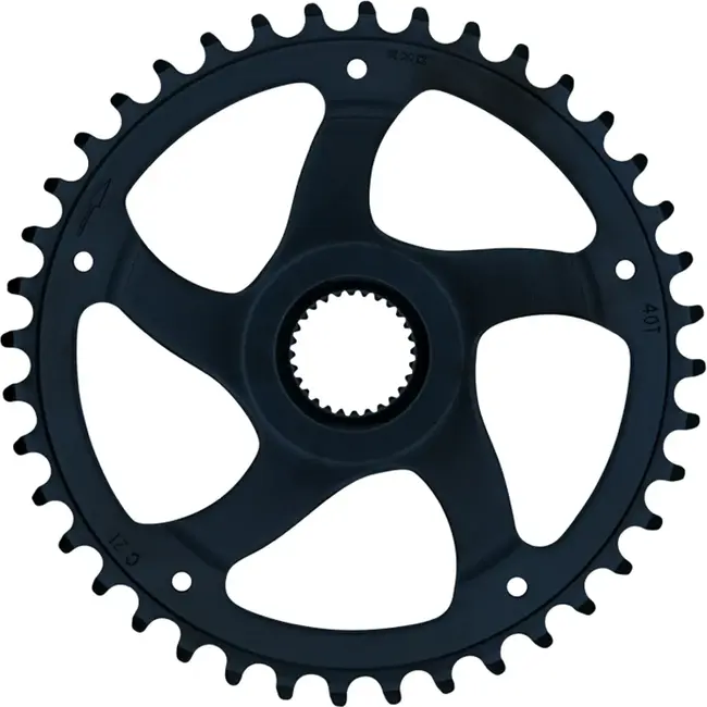 KMC 40T Narrow Wide tandwiel zwart voor Bosch Gen 4 e-bike met CNC-afwerking en KMC compatibiliteit