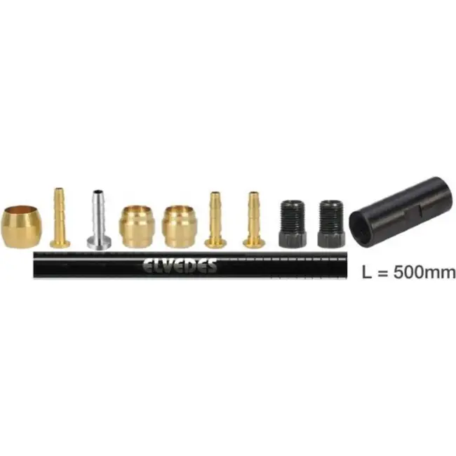 Elvedes Hydraulische remslang verlengkit SM-BH59 voor compatibele schijfrem en e-bike remsystemen