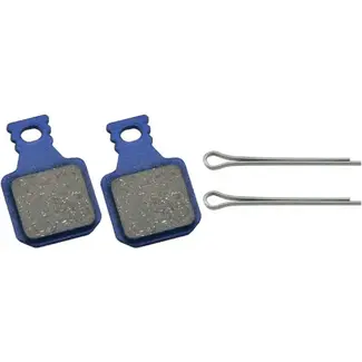 Marwi Organische schijfremblokken Magura MT5 en MT7 zwart met RVS clip voor 1 rem