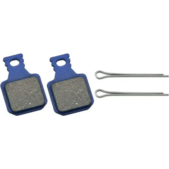 Marwi Organische schijfremblokken Magura MT5 en MT7 zwart met RVS clip voor 1 rem