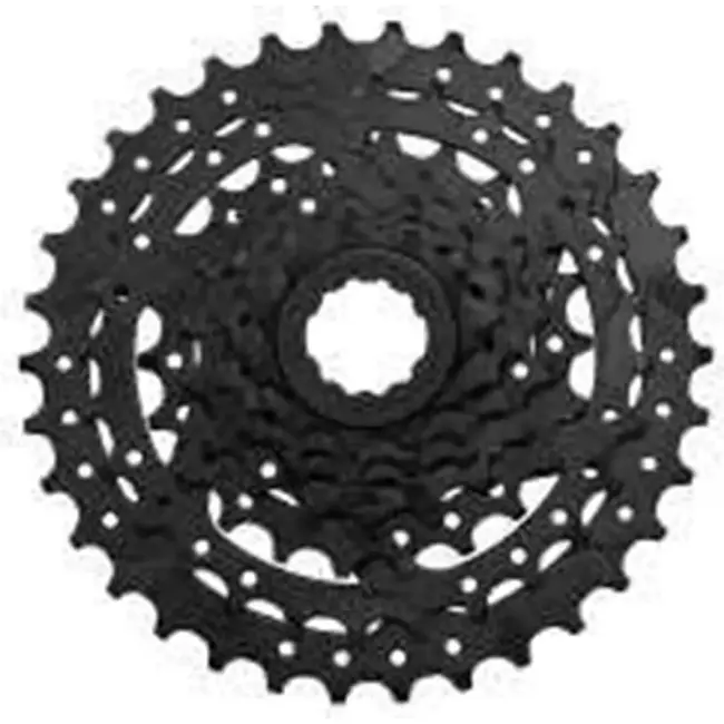 Sunrace Cassette 11-34T 7V zwart voor MTB en fiets met breed bereik en sluitring montage