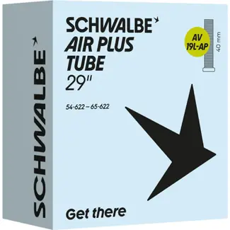 Schwalbe Binnenband 54-622 AV19 AirPlus met autoventiel voor stadsfiets, trekkingfiets en e-bike