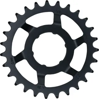 KMC 27T tandwiel voor Shimano E-bike systemen geschikt voor 1/8 inch kettingen