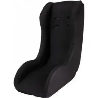 Polisport Zwarte Mini Pelican zitverkleiner zonder gordel voor fietskar en bakfiets