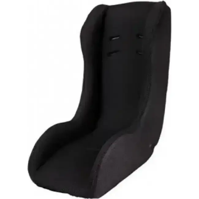 Polisport Zwarte Mini Pelican zitverkleiner zonder gordel voor fietskar en bakfiets
