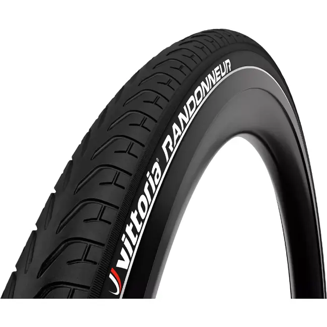 Vittoria Randonneur Buitenband 26 x 1.75 ETRTO 47-559 met Reflecterende Zijwand