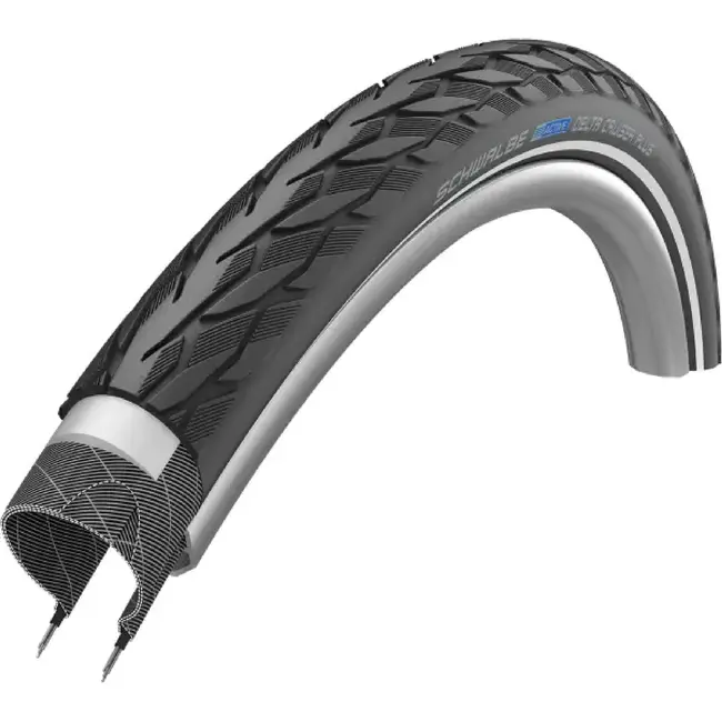 Schwalbe 28 Inch Buitenband 47-622 met Plus Lekbescherming en Reflectie