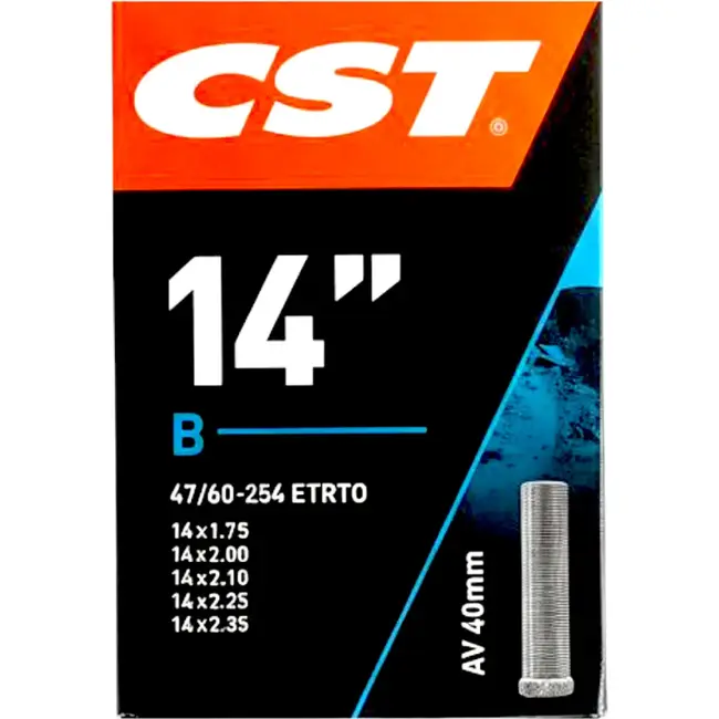 CST Binnenband 14 Inch 14 x 1.75/2.35 Met Autoventiel 40 mm Voor Kinderfiets