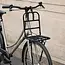 Falkx Zwarte Voordrager In PTT Stijl Voor Transportfiets En Stadsfiets