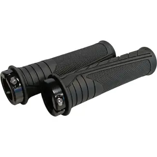 Falkx Zwarte Fietshandvatten Set Voor Meer Grip En Comfort Tijdens Fietsen