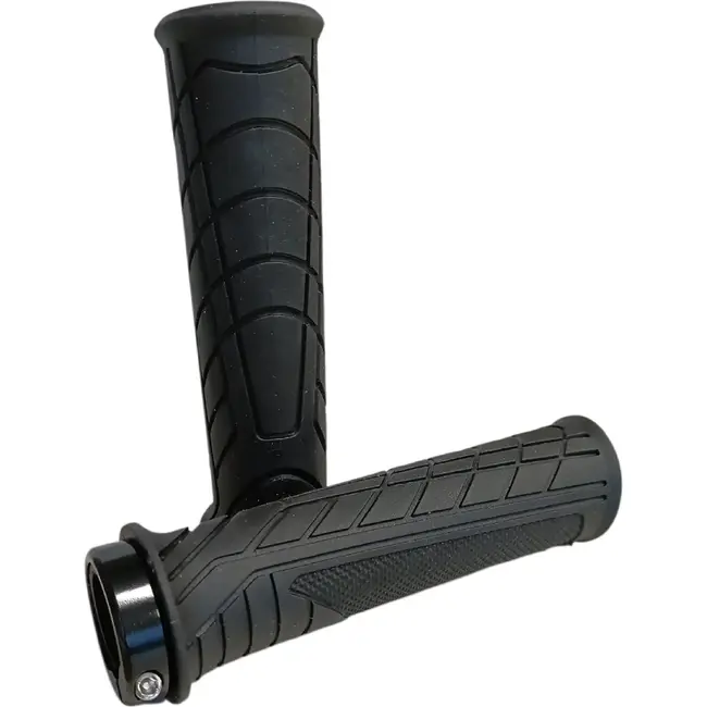 Falkx Zwarte Fietshandvatten Set Voor Meer Grip En Comfort Tijdens Fietsen