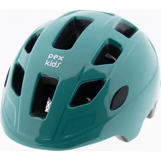 Pexkids Turquoise Kinder Fietshelm M 52-56 cm Voor Dagelijks Gebruik Tijdens Fietsen En Buitenspelen
