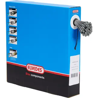 Elvedes Fiets Binnenkabel RVS 2 Meter Met Tonnippel Voor Reparatie En Onderhoud