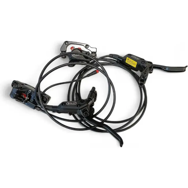 Falkx Schijfrem Set Fatbike Hydraulisch Zwart Met Power Cut-Off En Julet Connector