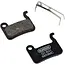 Elvedes Metal/Carbon Schijfremblokken 10 Paar Zwart Voor Shimano En TRP Dash