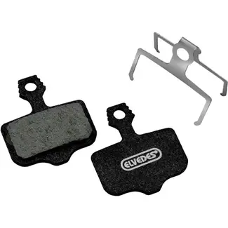 Elvedes Metal/Carbon Schijfremblokken 10 Paar Zwart Voor HP4000 Avid En SRAM
