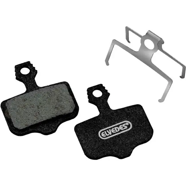 Elvedes Metal/Carbon Schijfremblokken 10 Paar Zwart Voor HP4000 Avid En SRAM