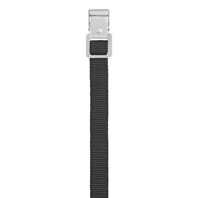 ProPlus Bindriemen met metalen gesp - 18 mm x 150 cm - zwart - set van 2