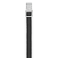 ProPlus Bindriemen met metalen gesp - 18 mm x 150 cm - zwart - set van 2
