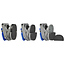 ProPlus Schroefloze voortentclips - lichtgewicht nylon - set van 3 - grijs/blauw