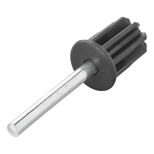 ProPlus Tentstokdop met pin - Ø 22 mm - 4 stuks - zwart/zilver