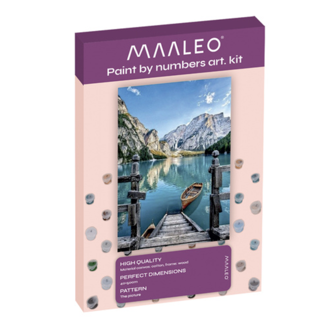 Maaleo Schilderen op Nummer Kit - Landschapsschilderij 40x50cm