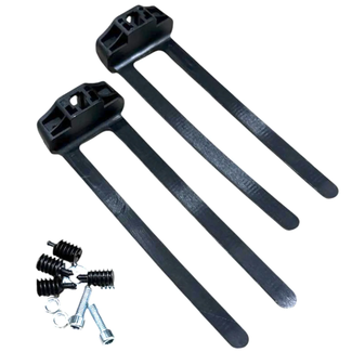 Falkx Montageset voor ringslot - Flexibele bevestiging - Geschikt voor stalen en aluminium frames