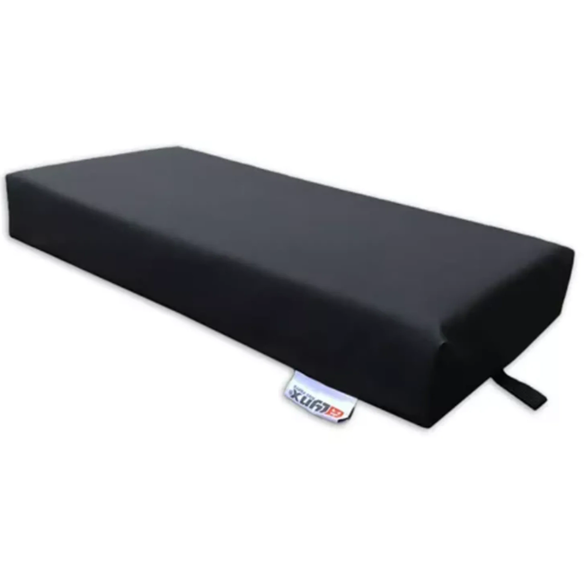Lynx Comfortabel bagagedrager kussen - waterbestendig - klikgesp - 34x16x5 cm - zwart