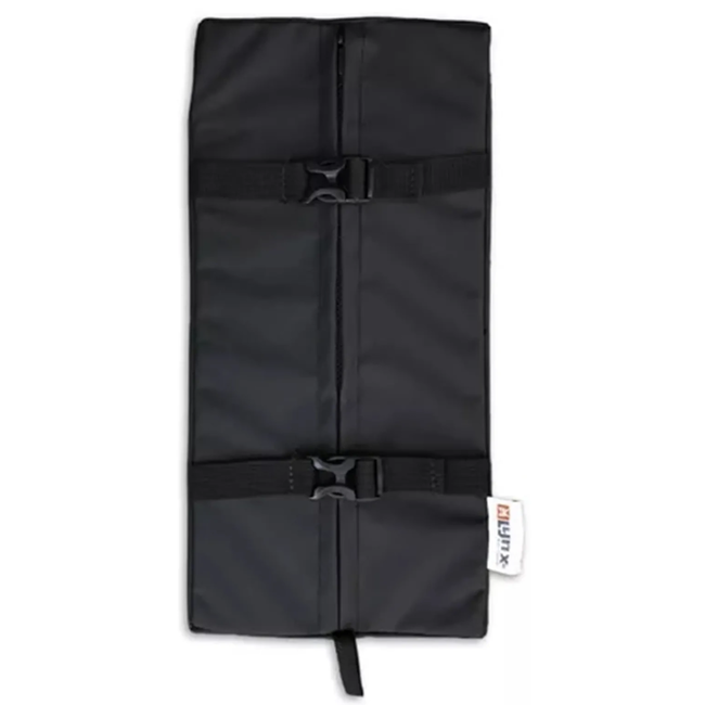 Lynx Comfortabel bagagedrager kussen - waterbestendig - klikgesp - 34x16x5 cm - zwart