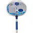 ProPlus Chenille microvezel hoes - telescopische wasborstel - blauw