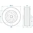ProPlus Neuswielband 220 x 65 mm – Metalen Velg & Rubber Band – 300 kg