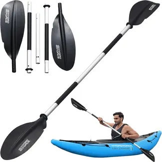 Bestway Opvouwbare aluminium peddel 230 cm in 5 delen voor SUP board, kajak en ponton