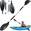 Bestway Opvouwbare aluminium peddel 230 cm in 5 delen voor SUP board, kajak en ponton