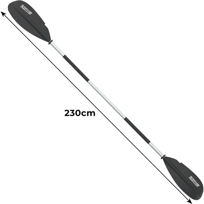 Bestway Opvouwbare aluminium peddel 230 cm in 5 delen voor SUP board, kajak en ponton