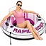Bestway Opblaasbare zwemstoel met rugleuning 135 cm voor zwembad, strand en rustig water