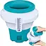 Bestway Drijvende chloordispenser voor zwembad met beschermende handschoen en vergrendeling