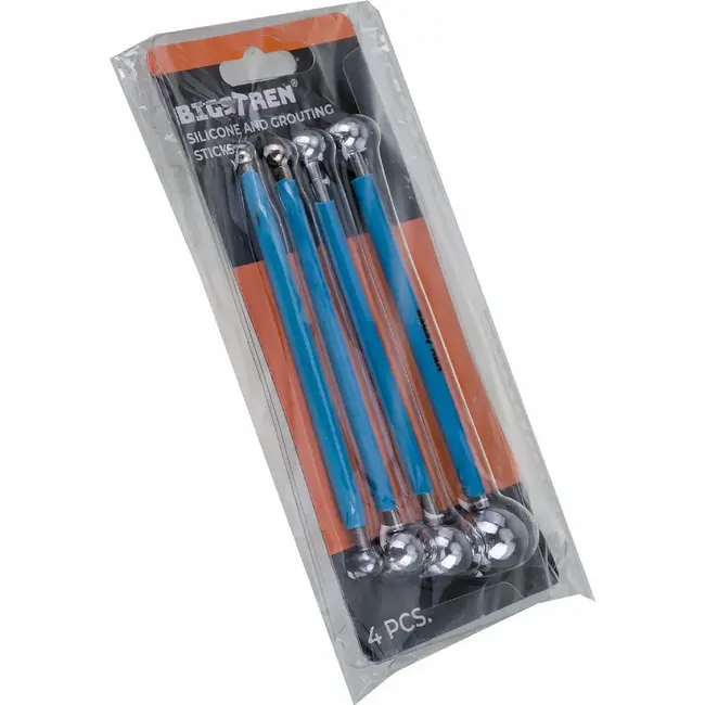 Bigstren Siliconenstrijkers set 4-delig voor voegen, kit, acryl en afdichtmiddelen