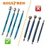 Bigstren Siliconenstrijkers set 4-delig voor voegen, kit, acryl en afdichtmiddelen