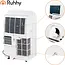 Ruhhy Mobiele airco 3,5 kW met wifi, verwarming, ontvochtiger en ventilatie