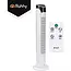 Ruhhy Kolomventilator wit 83 cm met timer, LED-display, oscillatie en 3 standen