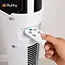 Ruhhy Kolomventilator wit 83 cm met timer, LED-display, oscillatie en 3 standen