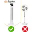 Ruhhy Kolomventilator wit 83 cm met timer, LED-display, oscillatie en 3 standen