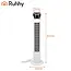 Ruhhy Kolomventilator wit 83 cm met timer, LED-display, oscillatie en 3 standen