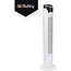 Ruhhy Kolomventilator wit 83 cm met timer, LED-display, oscillatie en 3 standen