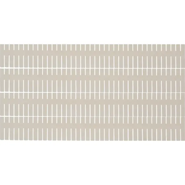 Ruhhy Lade organizer 4 stuks beige verstelbaar en knipbaar voor keuken, kast, kantoor en lade