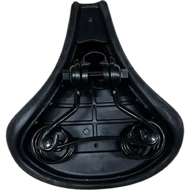 Selle Comfortabel retro fietszadel - bruin - 25x21,6 cm - unisex