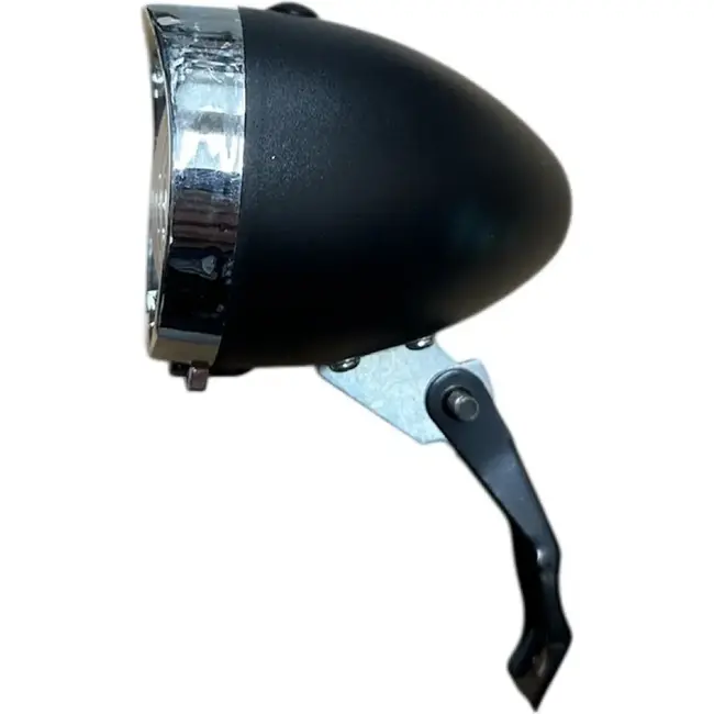 Falkx LED koplamp - hoge lichtsterkte - laag energieverbruik - zwart - inclusief batterijen en montagebeugel